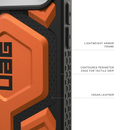 UAG Monarch Pro iPhone 17 series Case - Orange