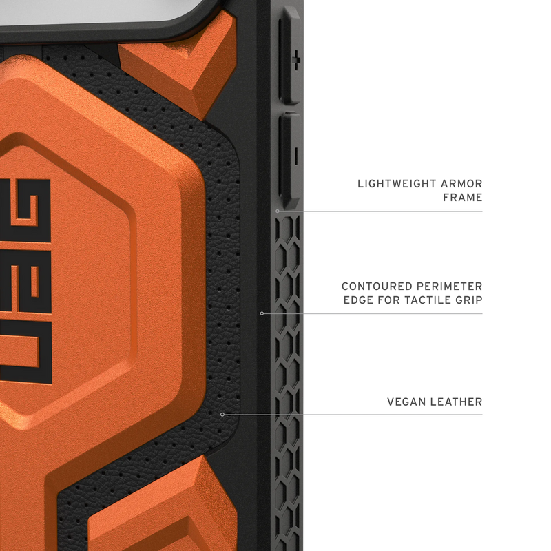 UAG Monarch Pro iPhone 17 series Case - Orange