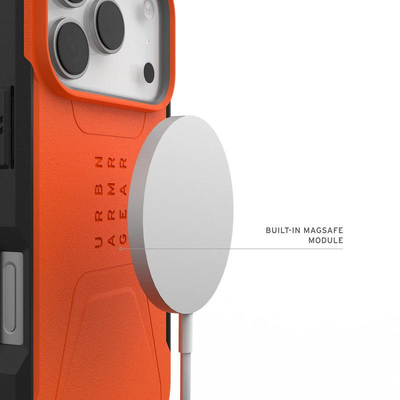 UAG Civilian iPhone 17 series Case - Orange