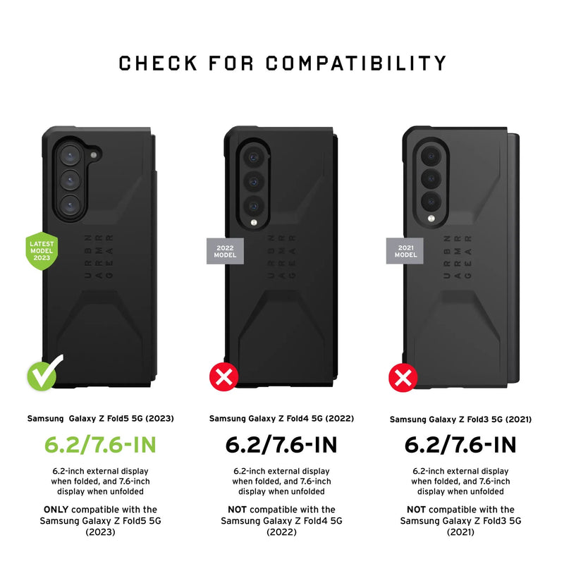 (Markdown) UAG Samsung Galaxy Z Fold5 Plyo Pro
