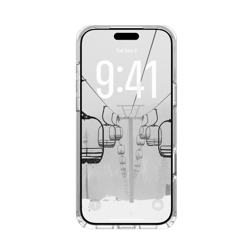 UAG Plyo iPhone 17 series Case - Ice/Silver