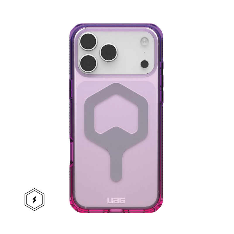 UAG Plyo iPhone 17 series Case - Purple Pink Ombré