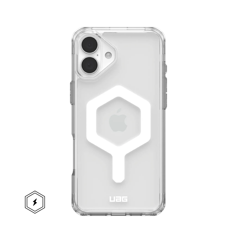 UAG iPhone 16 series Plyo Magsafe Case - Ice/White