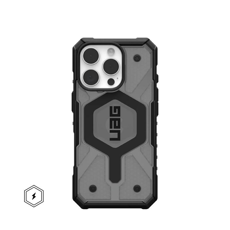 UAG iPhone 16 series Pathfinder Clear Case - Ash/Black