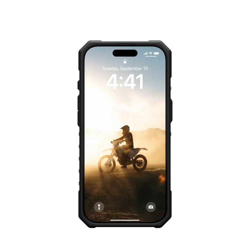UAG iPhone 16 series Pathfinder Clear Case - Ash/Black