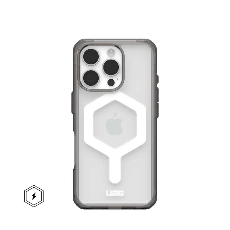 UAG iPhone 16 series Plyo Magsafe Case - Ash/White