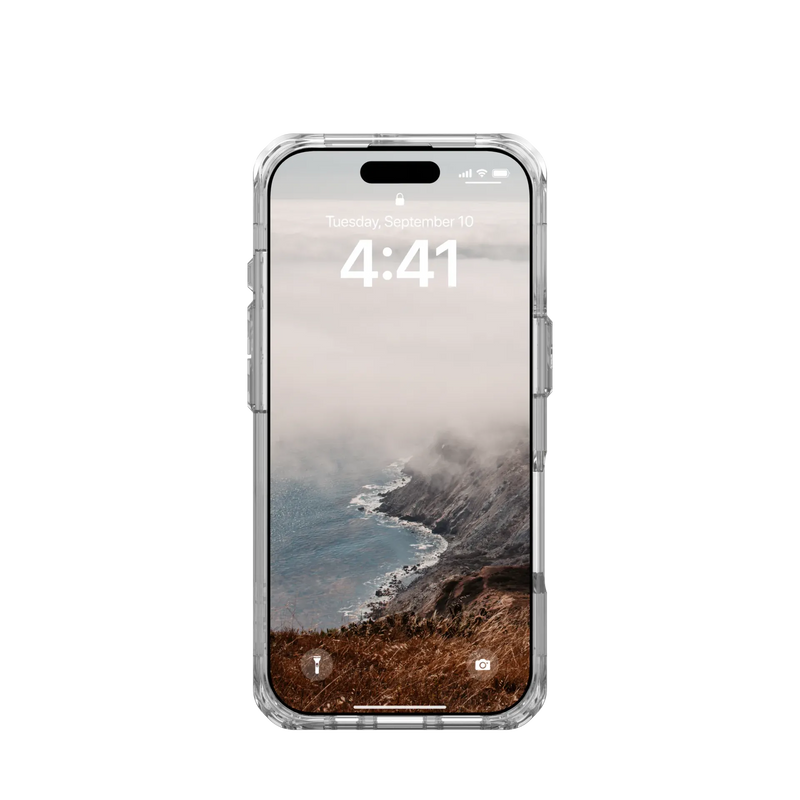 UAG iPhone 16 series Plyo XTE  Case - Clear/Titanium