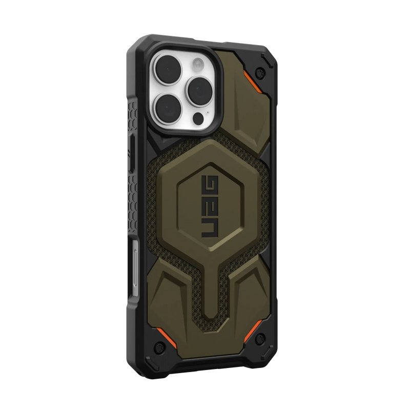 UAG iPhone 16 series Monarch Pro Case - Kevlar Element Green