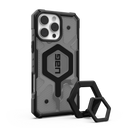 (Markdown) UAG iPhone 16 series Pathfinder Clear Case - Ash Case + Black Ring Stand