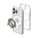(Markdown) UAG iPhone 16 series Plyo Case Magsafe bundle - Ice White/ Titanium Stand