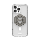 (Markdown) UAG iPhone 16 series Plyo Case Magsafe bundle - Ice White/ Titanium Stand