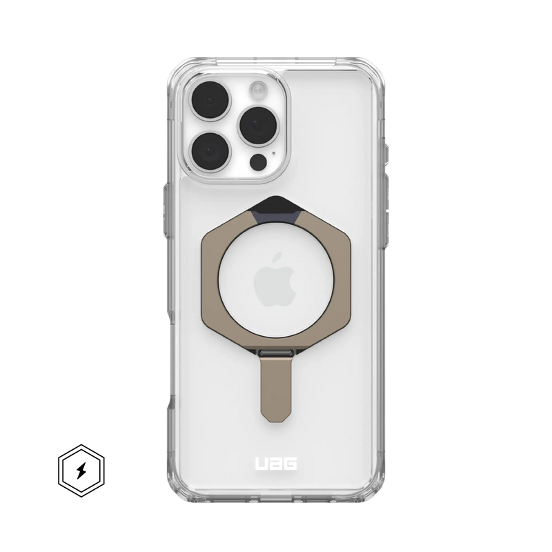 UAG iPhone 16 series Plyo XTE  Case - Clear/Titanium