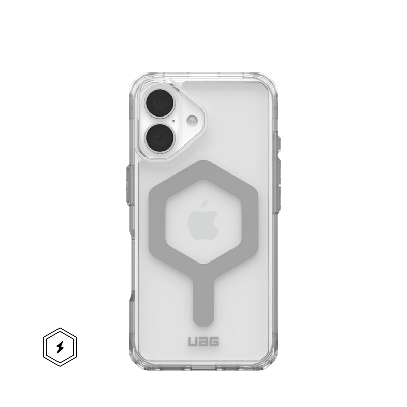 UAG iPhone 16 series Plyo Magsafe Case - Ice/Silver