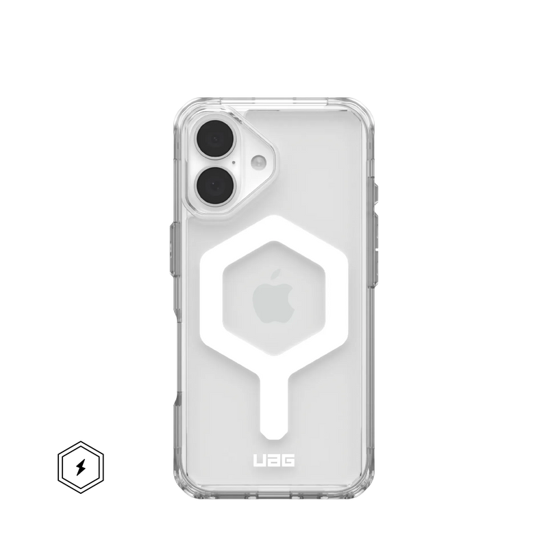 UAG iPhone 16 series Plyo Magsafe Case - Ice/White