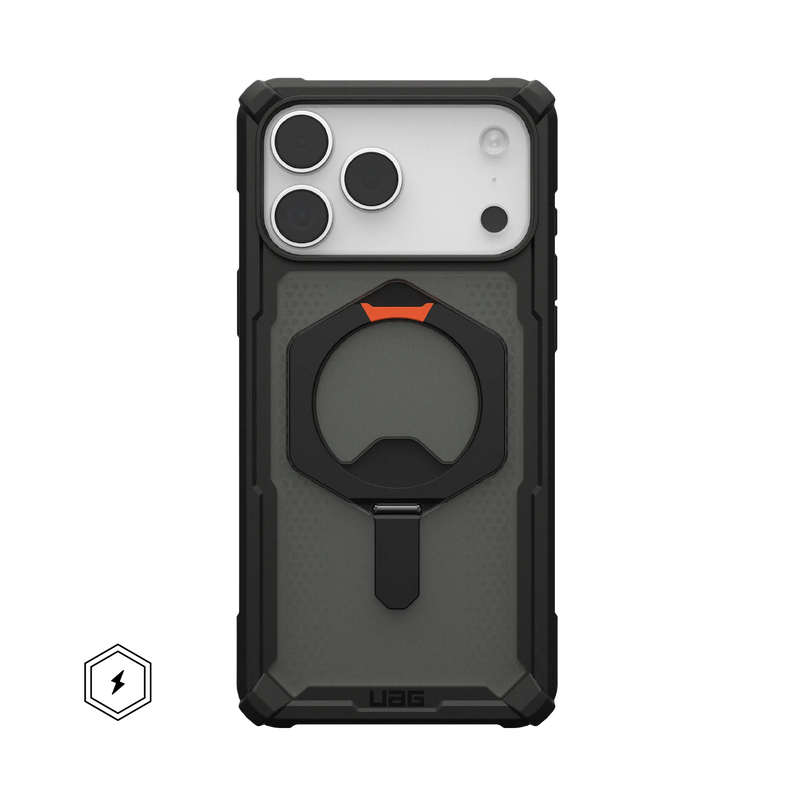 UAG Plasma XTE iPhone 17 series Case - Black/Orange