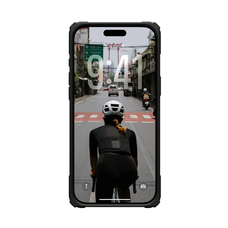 UAG Plasma XTE iPhone 17 series Case - Black/Orange