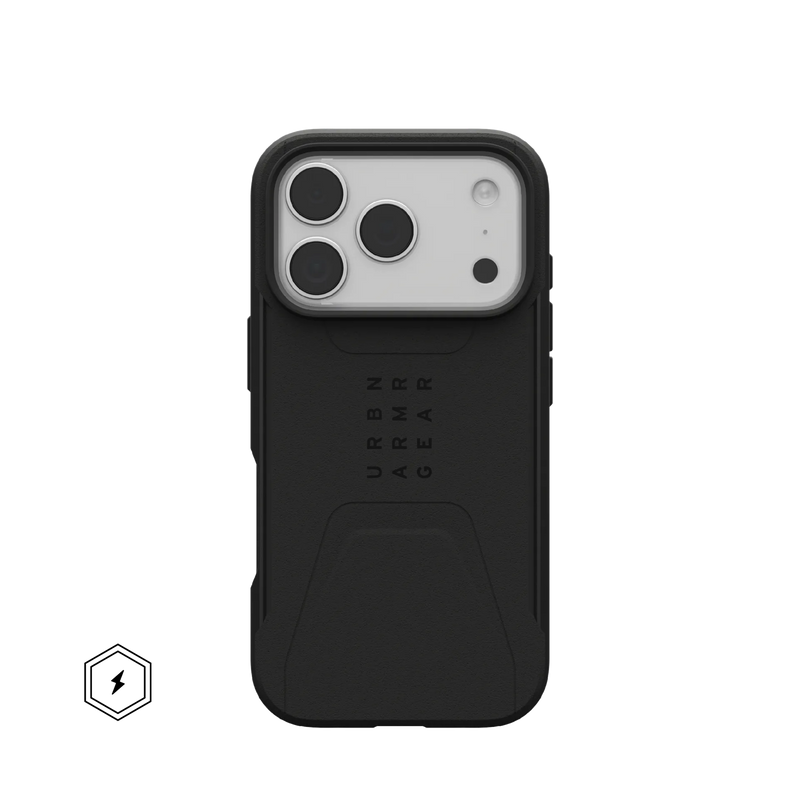 UAG Civilian iPhone 17 series Case - Black