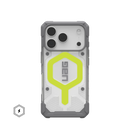 UAG Pathfinder Clear iPhone 17 series Case - Active Neon