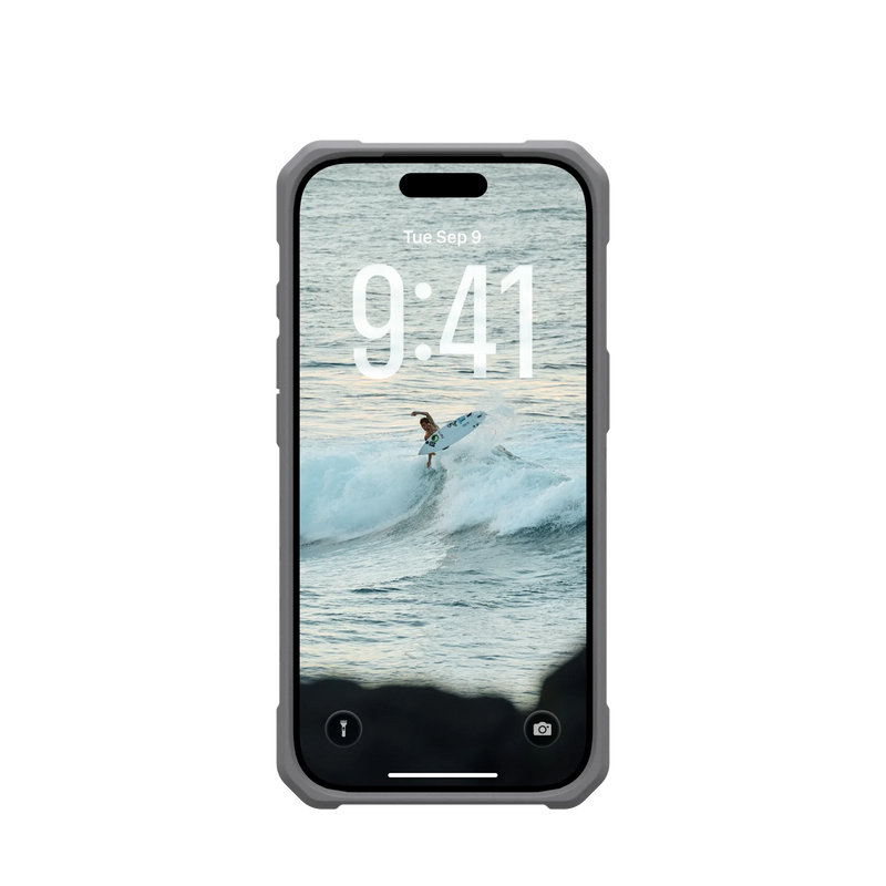 UAG Pathfinder Clear iPhone 17 series Case - Active Neon