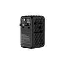 Verbatim Charge n Travel | 85W Diamond GaN Charger w/ Retractable Cable - Black