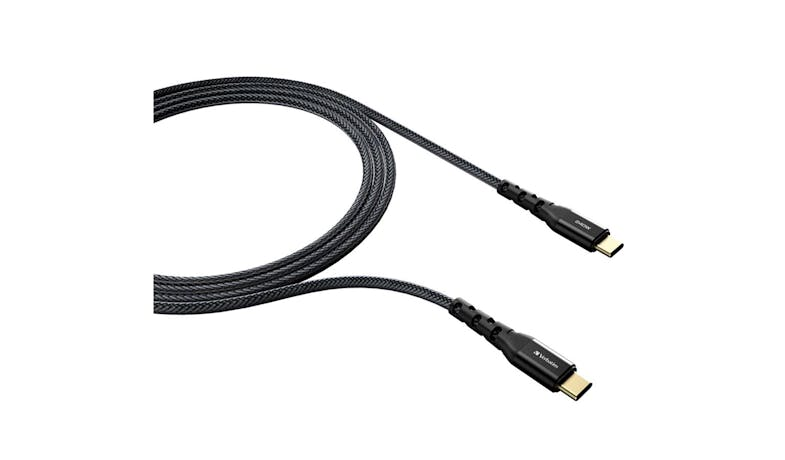 Verbatim Tough Max | E-Marker Kevlar USB-C Cable 240W 200cm - Black