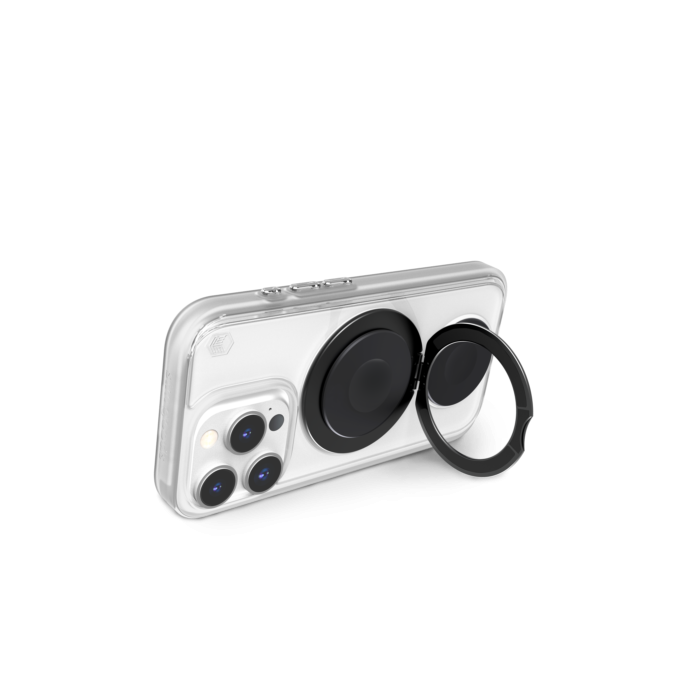 (Markdown) STM Goods Roll Spin Magsafe Case for iPhone 16 Series - Clear / Black