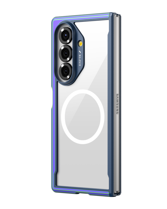 Raptic Shield Classic with Front Screen Protection Magnet Case for Samsung Galaxy Z Fold 7