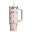 Stanley The Quencher® H2.0 FlowState Tumbler | 30 OZ | Rose Quartz Bouquets