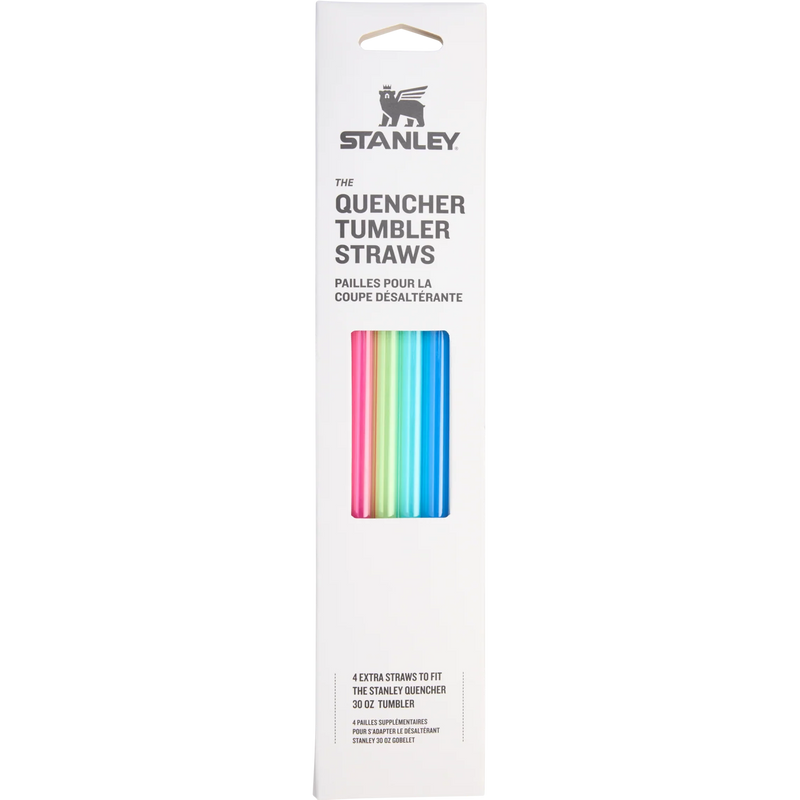 Stanley Adventure Quencher Travel Tumbler Straws | 30 OZ | 4-Pack