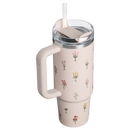 Stanley The Quencher® H2.0 FlowState Tumbler | 30 OZ | Rose Quartz Bouquets
