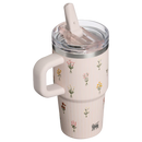 Stanley The Quencher ProTour Flip Straw Tumbler | 20 OZ | Rose Quartz Bouquets