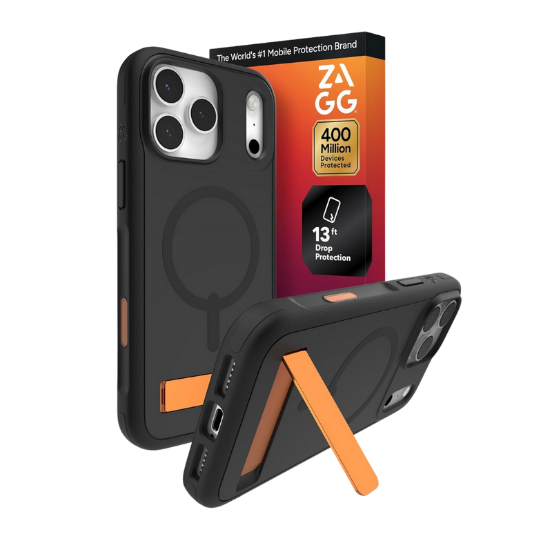 ZAGG Sedona Snap with Kickstand + Camera Control Button MagSafe Case for iPhone 17 Pro Max