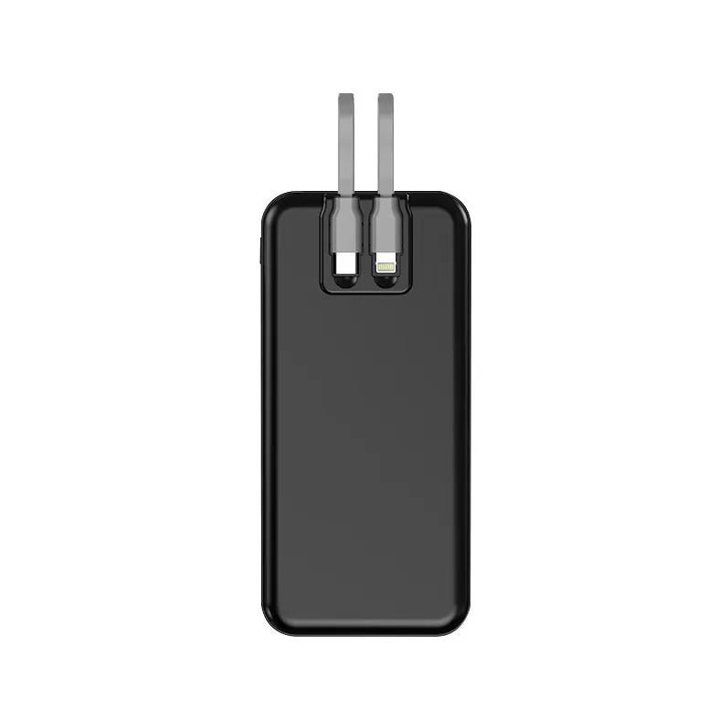 XPower 10000mAh Transparent Led Display Power Bank B10J - Black