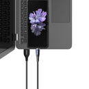 XPower Transparent USB-A to Lightning 1.2m Cable TPAL - Black