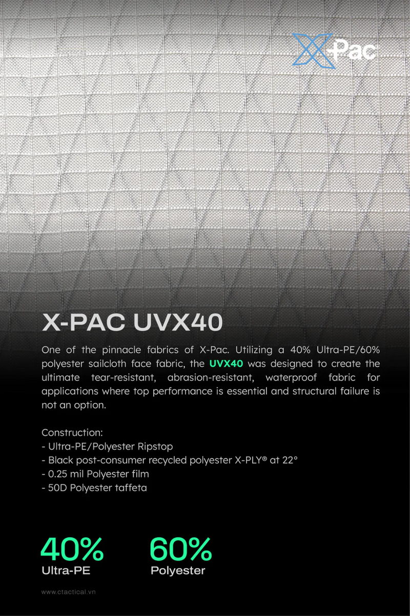 Ctactical CT4W EDC Waist Pack - XPAC UVX40