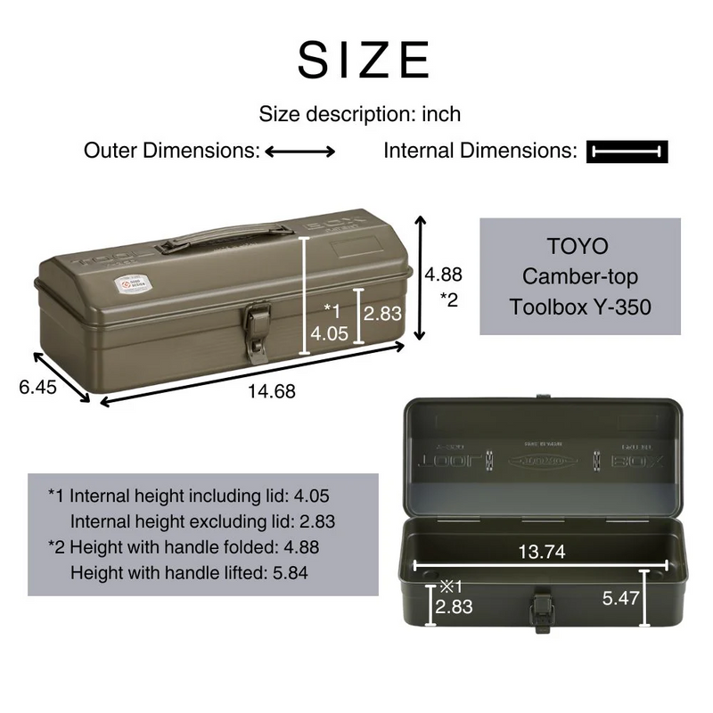 TOYO Camber-top Toolbox Y-350