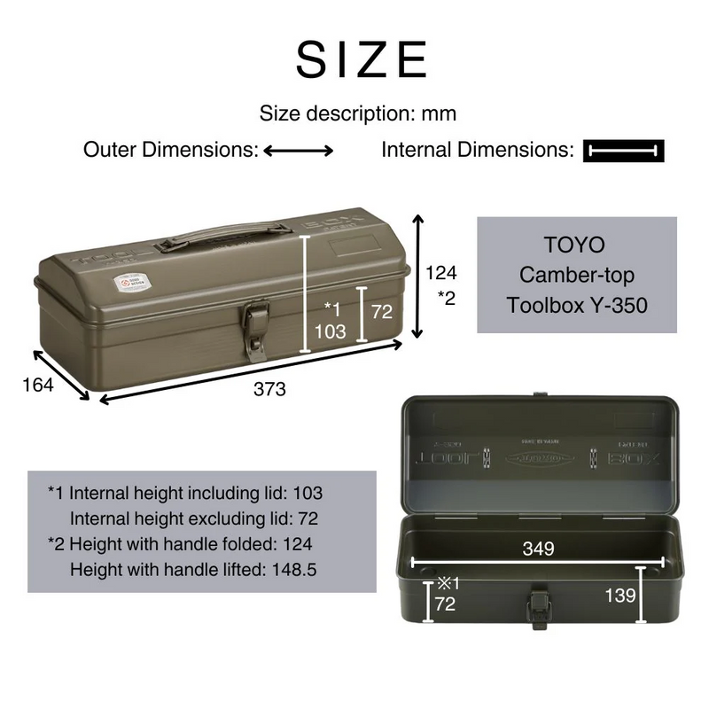 TOYO Camber-top Toolbox Y-350