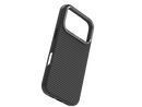 Raptic Aramid Fiber Dual Case with Magsafe for iPhone 17 Pro Series - 600D - Black