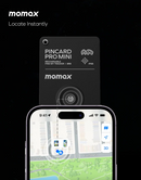 Momax PinCard Pro Mini | Rechargeable Find My Tracker