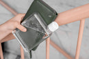 A6 Memobottle - The Flat Water Bottle Designed to fit in Your Bag | BPA Free | 12oz (375ml) - Oribags.com