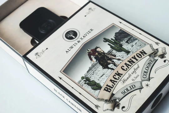 Alwis & Xavier Black Canyon Solid Cologne