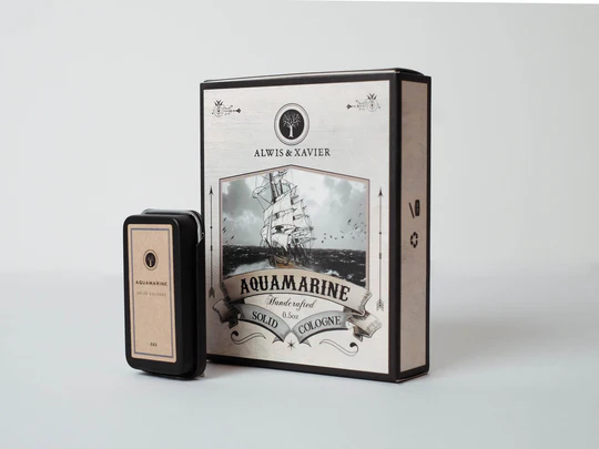 Alwis & Xavier Aquamarine Solid Cologne