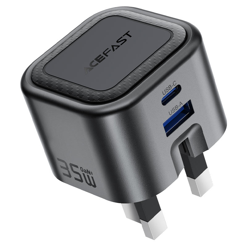 ACEFAST Fast Charge Wall Charger A120 PD35W GaN (1xUSB-C+1xUSB-A) UK