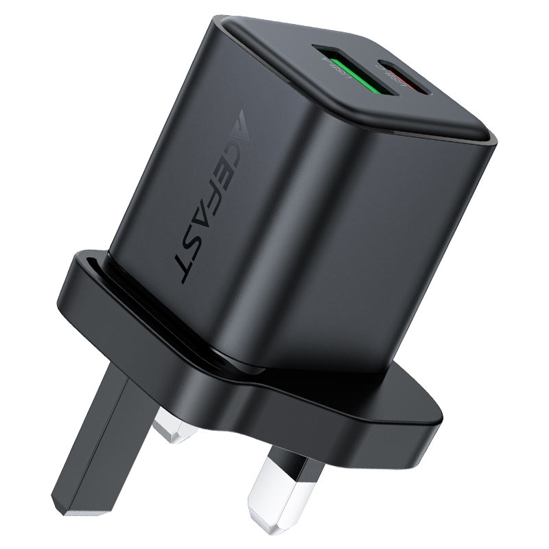 ACEFAST Fast Charge Wall Charger A127 PD30W GaN (1xUSB-A+1xUSB-C) UK