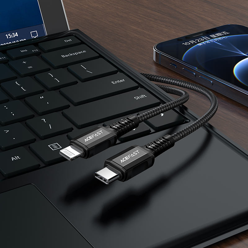 ACEFAST Charging data cable C1-01 USB-C to Lightning