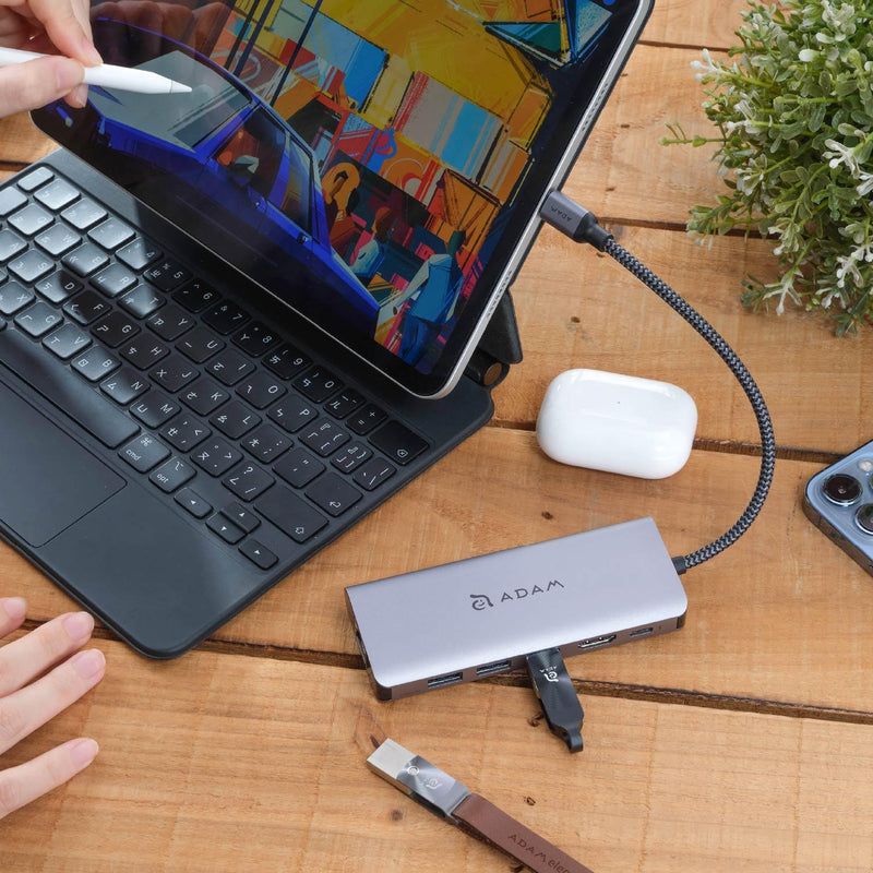 ADAM elements CASA Hub A01s USB-C 4K 6in1 Hub - Oribags