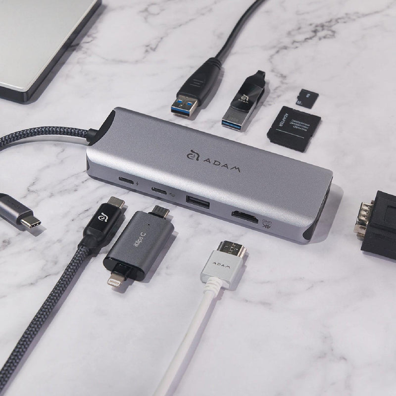 ADAM elements CASA Hub A09 USB-C 3.1 Gen 2 9in1 Hub - Oribags