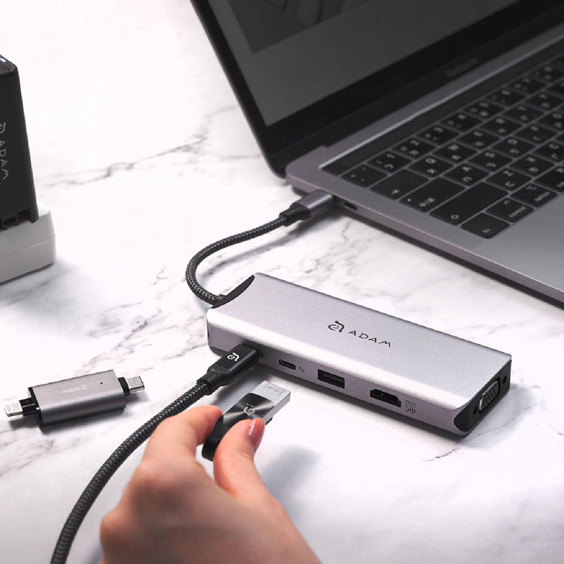 ADAM elements CASA Hub A09 USB-C 3.1 Gen 2 9in1 Hub - Oribags