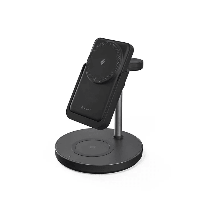 ADAM elements Mag 5 5-in-1 Magnetic Wireless Charging Station with Travel Adapter - Oribags