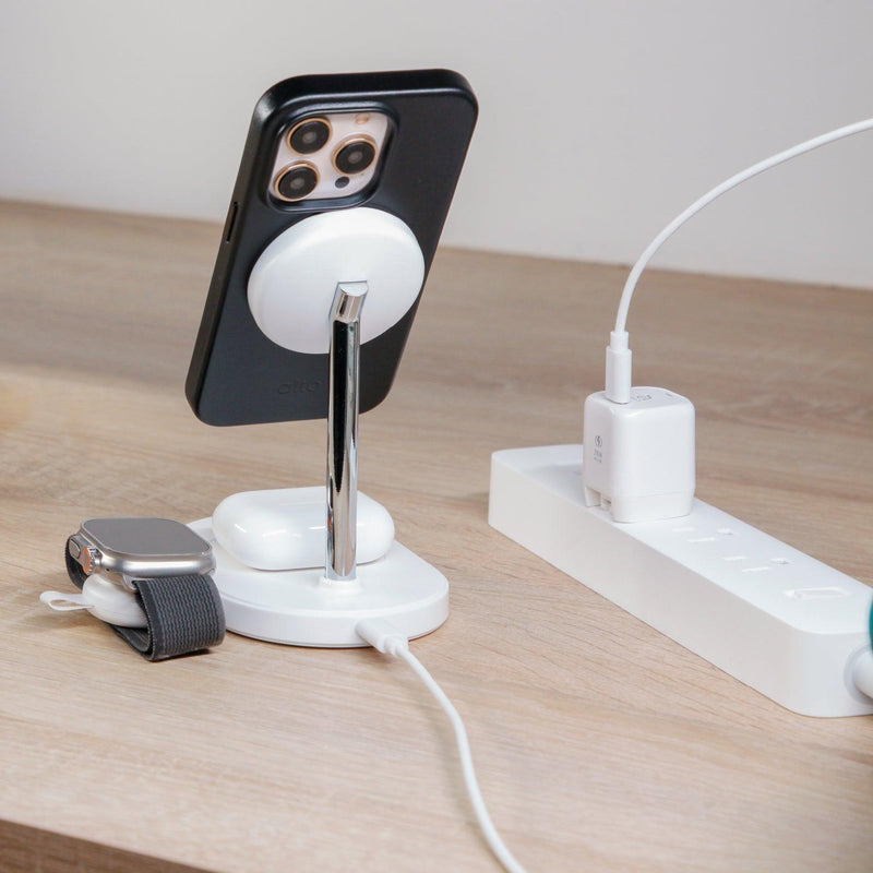 ADAM elements OMNIA M2+ Magsafe 2+1 Wireless Charging Station - Oribags